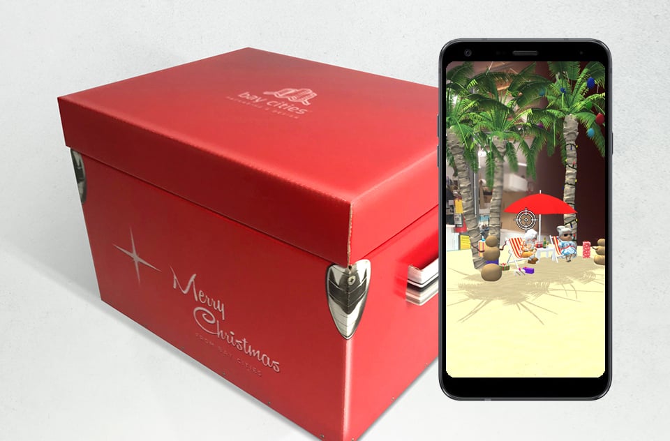 How a Magic Christmas Gift Box Comes to Life