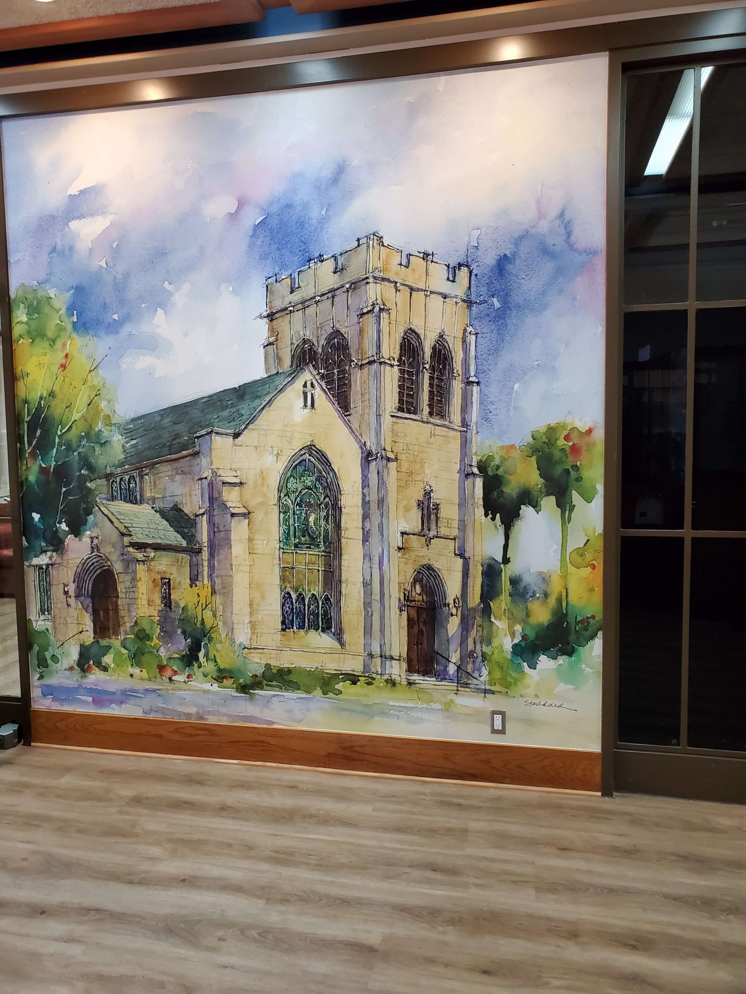 Bay Cities Prints Massive High-resolution Mural for All Saints Episcopal Church in Pasadena